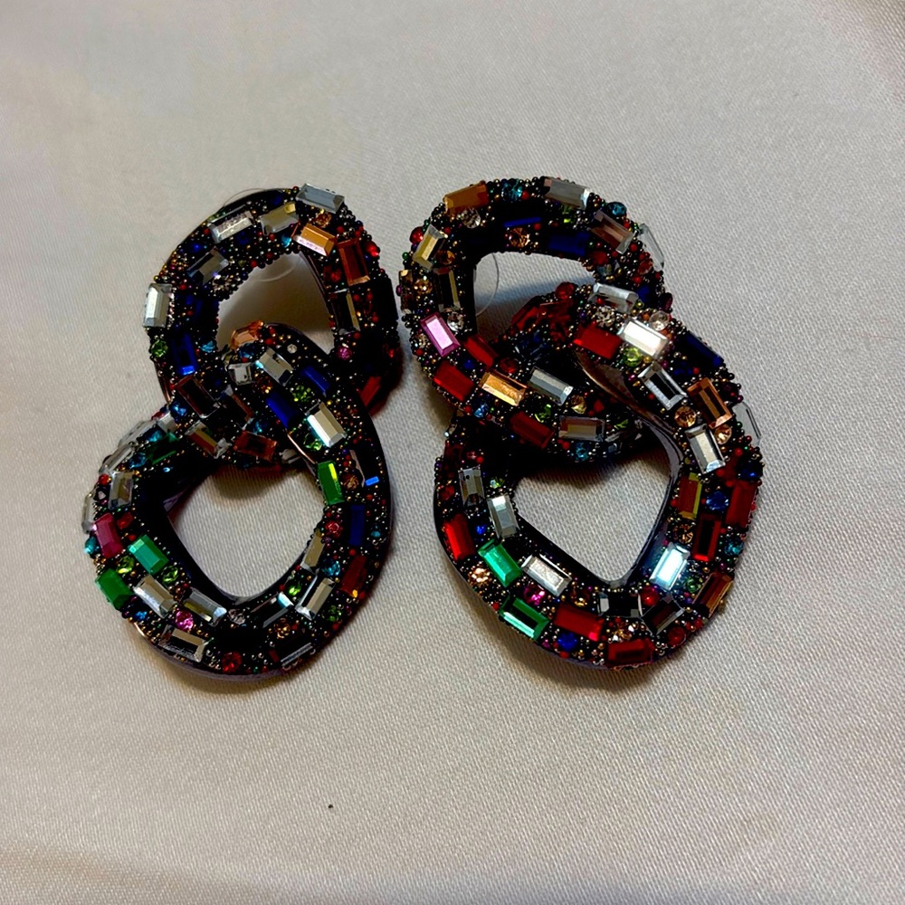 Sparkly earrings